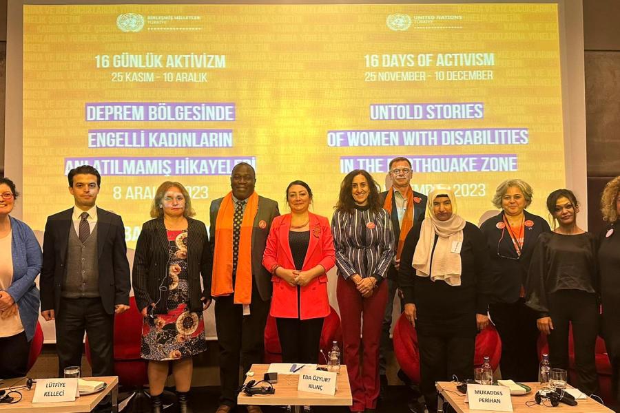 UN Türkiye focuses on "Untold Stories of Women with Disabilities in the Earthquake Zone" - United Nations