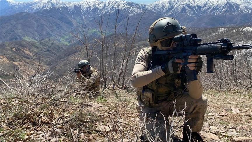 Turkish army neutralizes two terrorists in northern Iraq