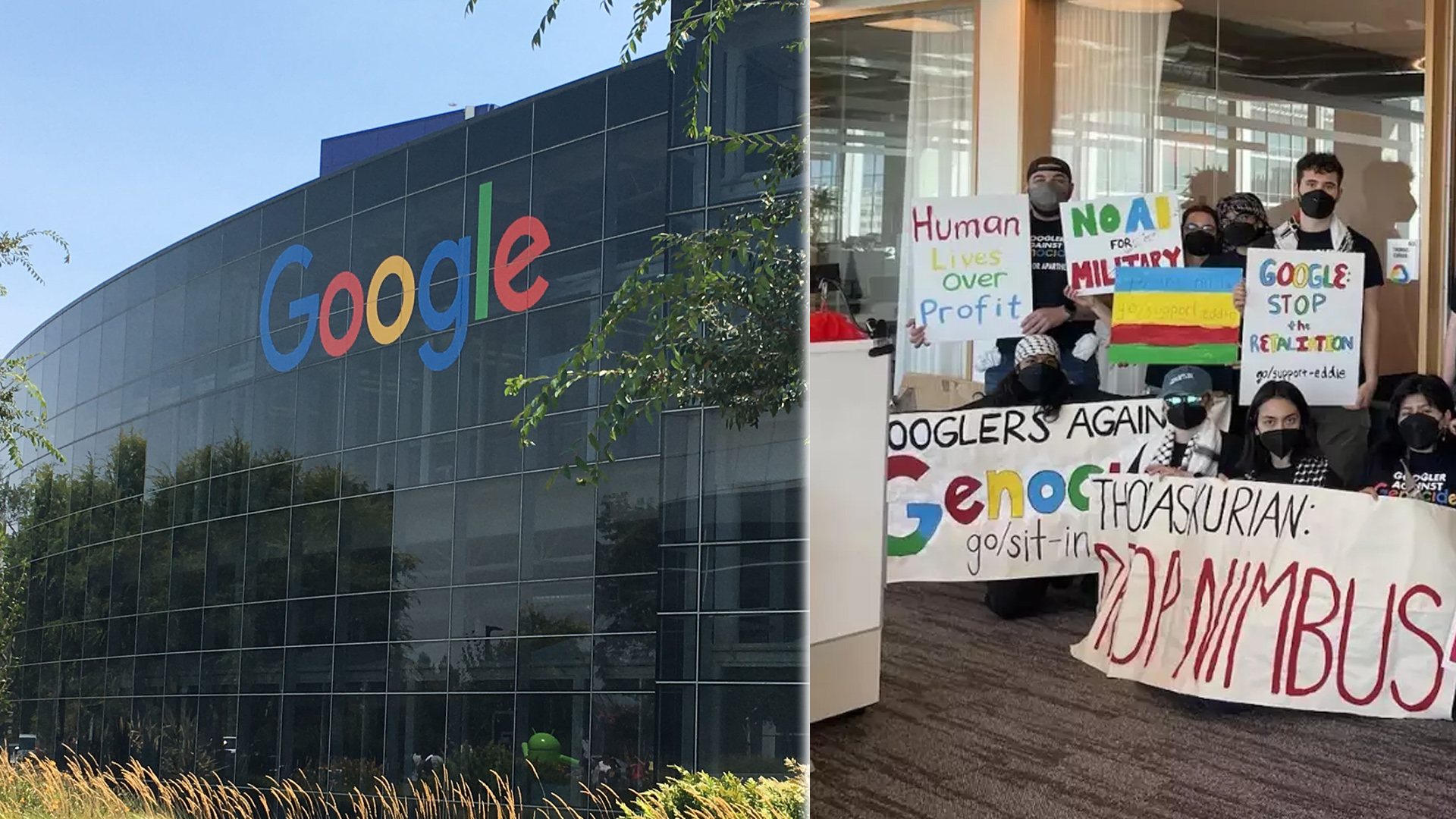 İsrail'i Protesto Eden Çalışanlarını İşten Çıkaran Google'dan Açıklama Geldi!