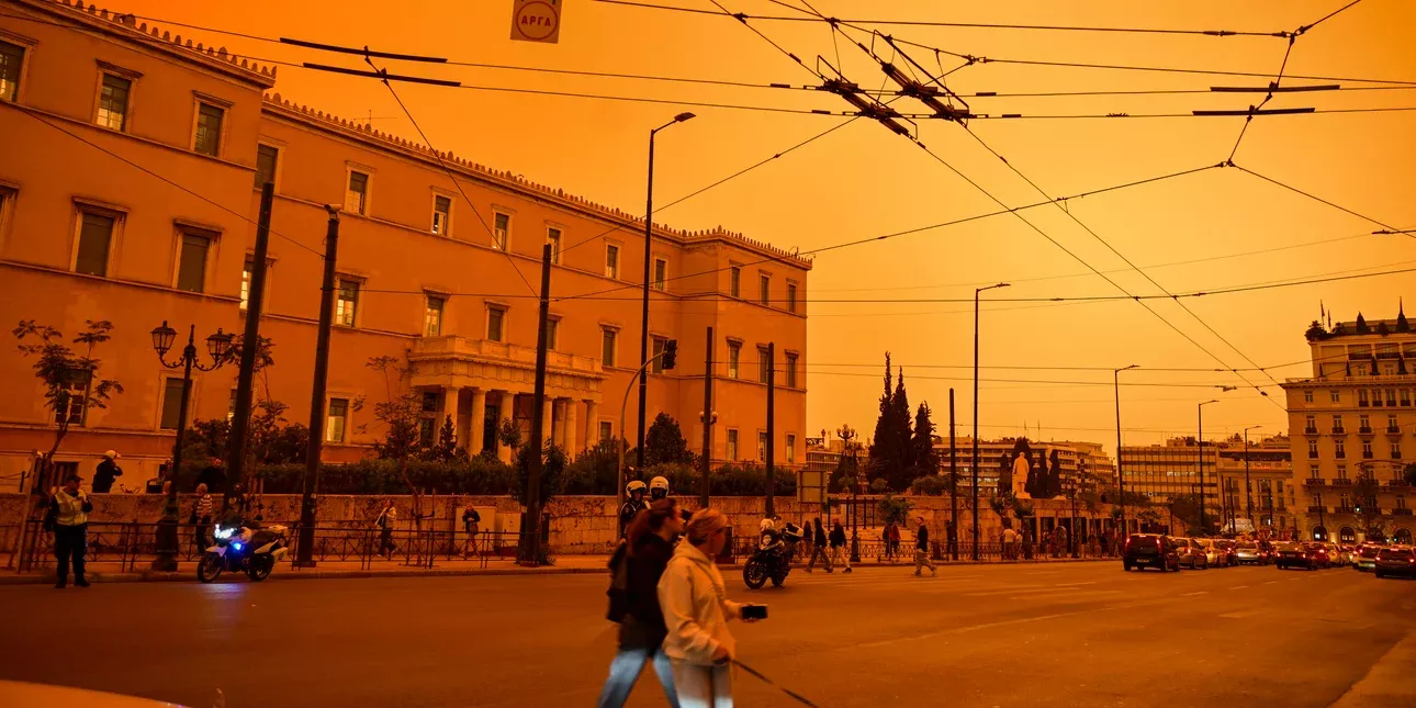 Health alerts issued as African dust covers Türkiye and Greece - Türkiye Newspaper